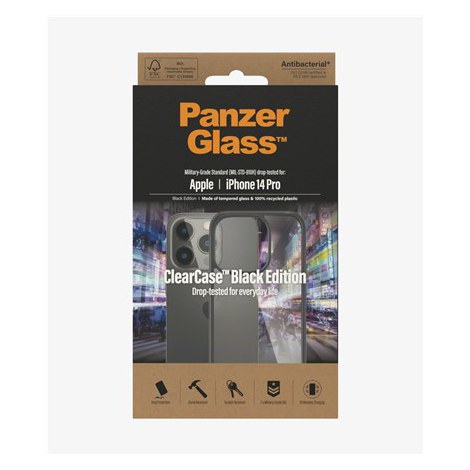 PanzerGlass | Back cover for mobile phone | Apple iPhone 14 Pro | Black | Transparent - 2